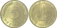 Deutschland 5 Pfennig 5 Pfennig 1968G stgl J 382 -