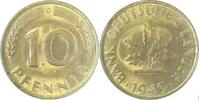 Deutschland 10 Pfennig 10 Pfennig 1949 G bfr J 378 BDL -