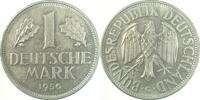 Deutschland 1 DM Fehlprägung 1 DM 1956 G bfr Doppelsenkung J 385 -