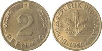 Deutschland 2 Pfennig 2 Pfennig 1950G bfr/f bfr J 381 -