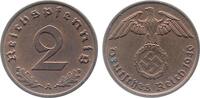 Deutschland 2 Pfennig 2 Pfennig 1940A f stgl J 362 Drittes Reich -