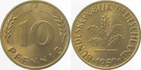 Deutschland 10 Pfennig 10 Pfennig 1950 F stempelglanz J 383 -