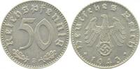 Deutschland 50 Pfennig 50 Pfennig 1943 B vz/prfr! J 372 -