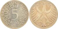 5 DM 1966F BRD 1966F f.bfr EA ! leichte Patina