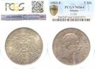 Kaiserreich 5 Mark 1903E Georg v. Sachsen -