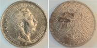 Deutschland 2 Mark 2 Mark Wilhelm II Preussen 1892 A ss/vz min. Rf. Wilhelm II -