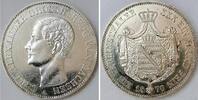 Deutschland Vereinstaler Thaler Vereinstaler 1870 Sachsen Weimar min. Rf. Haarlinien Carl Alexander -