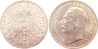 Deutschland 5 Mark 5 Mark Friedrich II von Baden 1913 G vz/stgl J 040 Friedrich II -