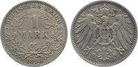 Deutschland 1 Mark 1 Mark 1899E vz+, alte Patina J 017 -