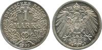 Deutschland 1 Mark 1 Mark 1905 G prfr. leichte beginnende Patina, TOP J 017 -