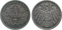 Deutschland 1 Mark 1 Mark 1908 J prfr. früher mal gereinigt Deustches Reich -
