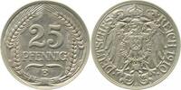 25 Pfennig 1910 Deutschland 25 Pfennig 1910E J 018 prfr prfr.