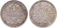 Deutschland 1 Mark 1 Mark 1900 J vorzüglich/stempelglanz herrl leicht Patina ! -