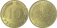 Deutschland 10 Pfennig 10 Pfennig 1967F f.bfr -