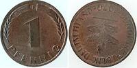 Deutschland 1 Pfennig Fehlprägung 1 Pfennig 1970 F Stempeldrehung 180° J 380 -