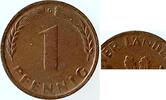 Deutschland 1 Pfennig 1 Pfennig 1949G sehe schön/vorzüglich J 376 -