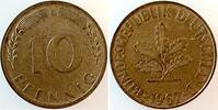 Deutschland 10 Pfennig 10 Pfennig 1967G bfr -