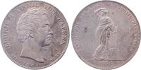Deutschland Geschichtstaler Bayern Geschichtstaler 1835 Hypotheken-Bank Ludwig I vz/stg Ludwig I -