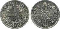Deutschland 1 Mark 1 Mark 1902 D vorzüglich+ Prooflike -
