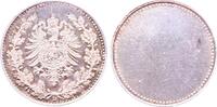 Deutschland 50 Pfennig Probe 50 Pfennig einseitiger Abschlag der Wappenseite J 8 -