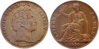 Deutschland Taler Taler Bayerns Treue 1830 Bayern Thun 58 vz/stgl Ludwig I -