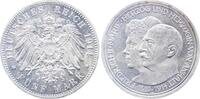 Deutschland 5 Mark 5 Mark Anhalt Silberne Hochzeit 1914 A vz/stgl Sonderpreis Friedrich II -