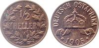 Deutschland 1/2 Heller 1/2 Heller DOA Deutsch Ost-Afrika 1905 A vz/stgl -