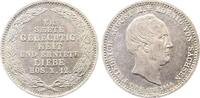 Deutschland 1/6 Taler 1/6 Taler Sachsen 1854 auf dem Tod AKS 130 Friedrich August -