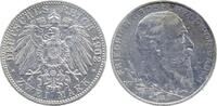 Deutschland 2 Mark 2 Mark Baden 50. Regierungsjubiläum vz, kleine Krätzerchen Friedrich I -