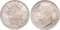 Deutschland 1 Gulden 1 Gulden 1854 Württemberg prfr/stgl, TOP Wilhelm -