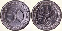 Deutschland 50 Reichspfennig 50 Reichspfennig J 365 1939 D ss/vz -