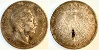 Deutschland 5 Mark 5 Mark 1892 A Preussen vz/stgl mit kleinem Fleck Wilhelm II -