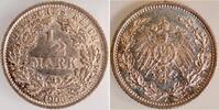 Deutschland 0,5 Mark 1/2 Mark 1906F J 016 vz/stgl -