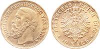 Deutschland 10 Mark 10 Mark Friedrich I von Baden 1876 G J 186 Friedrich I -