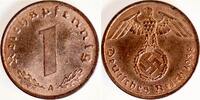 Deutschland 1 Reichspfennig 1 Reichspfennig 1938 A J 361 -