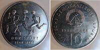 Deutschland 10 Mark 10 Mark DDR Sportbund 1988 A J 1623 Stgl. -