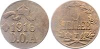 Deutschland 5 Heller 5 Heller 1916 T ss Deutsch Ost Afrika -