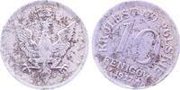 Deutschland 10 Pfennig Fehlprägung 10 Fenigow 1917 F Stempeldrehung 30° -