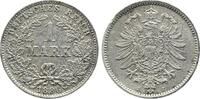 1 Mark 1886 Deutschland 1 Mark 1886 J J 009 vz oberfläche leicht korrodiert vorzüglich