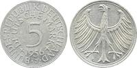 5 DM 1956 Deutschland 5 Deutsche Mark 1956J f bfr J387 bfr 5 DM kleiner Randfehler f. bfr