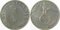 Deutschland 1 Pfennig 1 Pfennig 1939 B J 361 Drittes Reich -