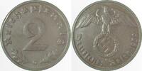 Deutschland 2 Pfennig 2 Pfennig 1939 G J 362 Drittes Reich -