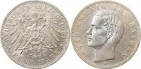 Deutschland 5 Mark 5 Mark Otto Bayern 1907 D leichte kratzerchen J 046 vz/st Otto -