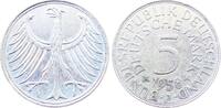 Deutschland 5 Mark 5 DM 1958 J SS inkl. Expertise J 387 -
