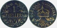 Deutschland 1 Heller 1 Heller DOA Deutsch Ost-Afrika 1906 J J716 -