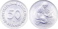 50 Pfennig 1971 Deutschland Variante 50 Pfennig 1971 D kleines Münzzeichen bankfrisch