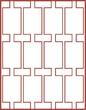Münzbox STANDARD mit 12 rechteckigen Fächern für REBECK COIN L Münzrähmchen 75x50 mm
