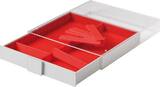 Sammelbox STANDARD mit 2 flexibel unterteilbaren Fächern 105 x 280 x 29 mm