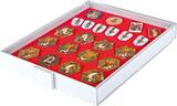 Sammelbox STANDARD mit roter Schaumstoffeinlage für PINs / Orden / Abzeichen