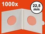 HARTBERGER-Münzrähmchen 22,5 mm, selbstklebend, 1000er-Packung